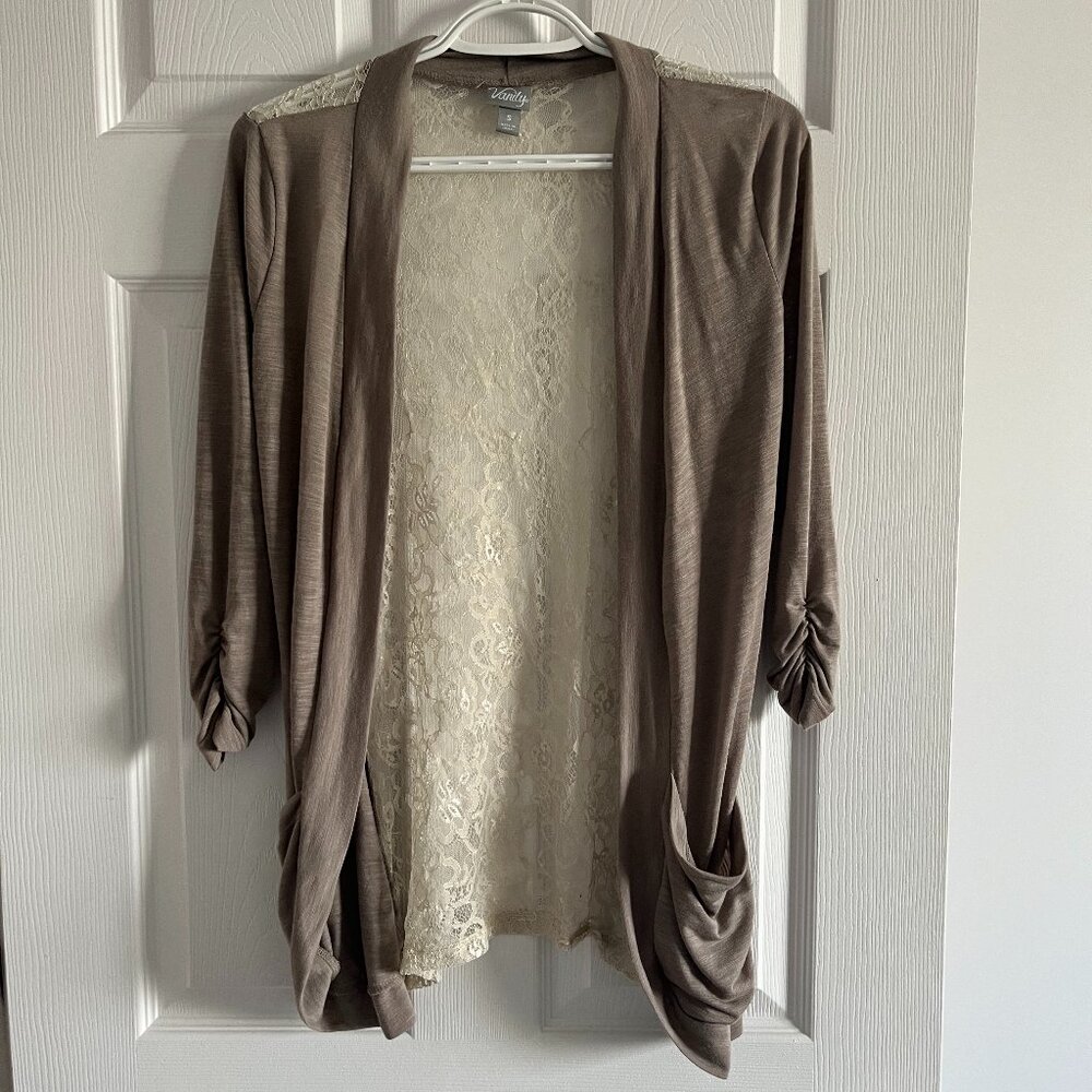Vanity Lace back cardigan